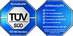 ARAG-TÜV-Zertifizierung